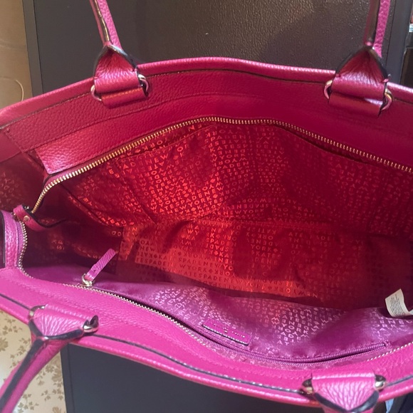 Kate Spade magenta tote bag - Picture 5 of 8